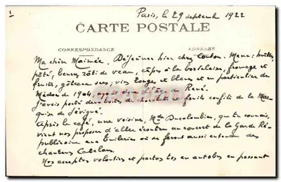 Châteauroux (Indre) — Dziedziniec Dzielnicy 9. Eskadronu Pociągów — Wyd. Defradat, Châteauroux — Rewers
