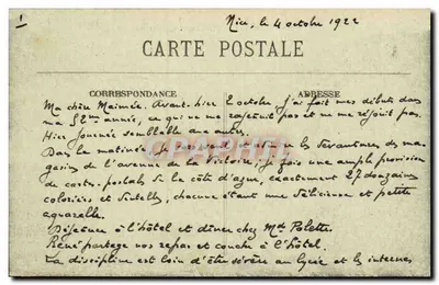 Gargilesse (Indre) — La Creuse sopra il Pont Noir — G. Sand — Verso
