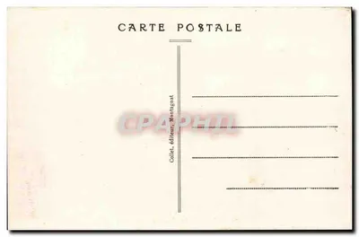 Montagnat — La Ravarie — Het Oude Molen — Collet, uitgever Montagnat — Achterkant
