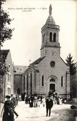 Sainte-Marie-sur-Ouche — A Igreja — Edição Chapulliot