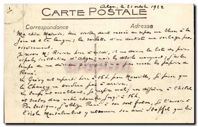 Esposizione coloniale di Marsiglia — La Pagoda sull'acqua — LL, n°105 — Verso