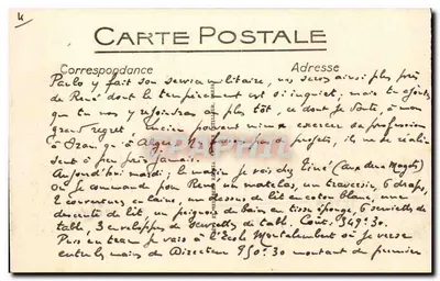 Kolonialausstellung in Marseille — Pousse-pousse — LL — Rückseite