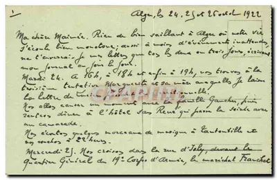Algier — Widok ogólny — Kolekcja Idealna P. S., n° 73 — Rewers