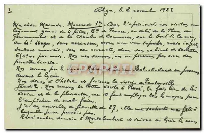 Algeri - L'Opéra — Collezione Ideale P. S. n°29 — Verso