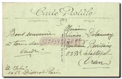 Vittel — Widok na Park — LL. — Rewers