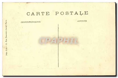 Chambly (Oise) — O Castelo — Hospital Auxiliar n° 38 — Chegada de Feridos — Verso