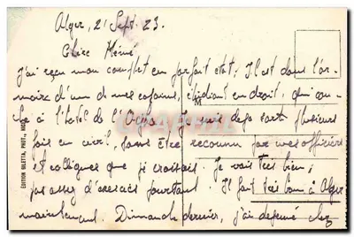 Nice — Kasyno i Ogród Albert I — Wydawnictwo Galleta, nr 11 — Rewers