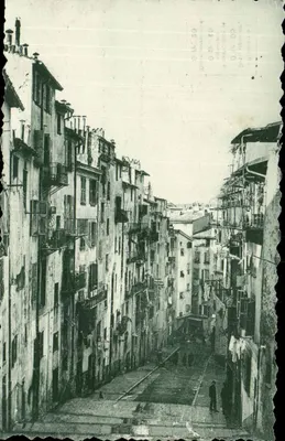 Uma Rua do Velho Nice — vista em perspectiva — editor anônimo, n° 163