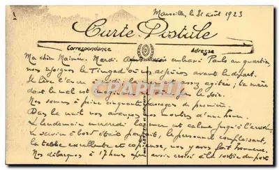 Marseille — La Corniche — Le Palace-Hôtel et les Îles — Selecta LL — Rewers