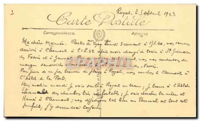 Marseille — Widok świątyni Notre-Dame de la Garoupe — Selrova, n° 846 — Rewers
