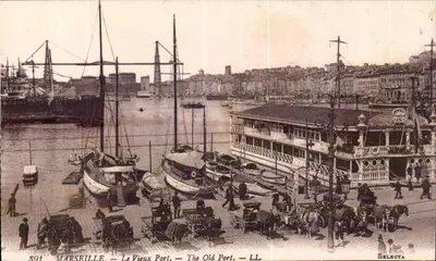 Marsiglia — Il Porto Vecchio — The Old Port — LL — Selecta