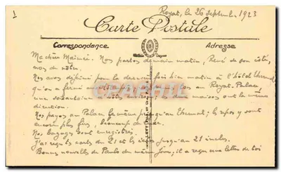 Marseille — De Cours Belzunce — De Belzunce Avenue — LL — Selecta — Achterkant