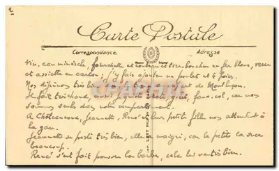 Marseille — A rua de Noailles — Selecta — Verso