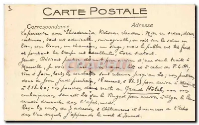Marseille — Fary Désirade — Wysyłka poczty z Chin — LL — Rewers