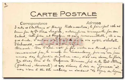 Marseille — O Cours Bellezunce — LL. — N°55 — Verso