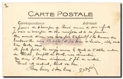 Marseille — Zamek If zbudowany przez Franciszka I i który długo służył jako więzienie państwowe — LL, n°73 — Rewers