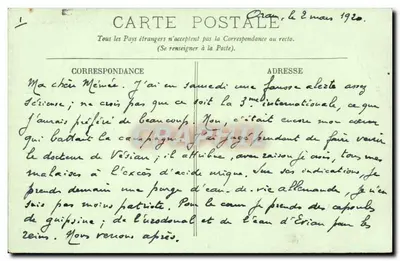 Parigi — La Statua della Repubblica — LL. — Verso