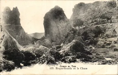 Gorges do Tarn — Roque-Sourde e o Chaos — série 329