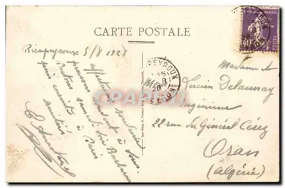 Rieupeyroux — Ogólny widok — wydawca: M. P. A. Thomas et Cie, Tolouse — Rewers