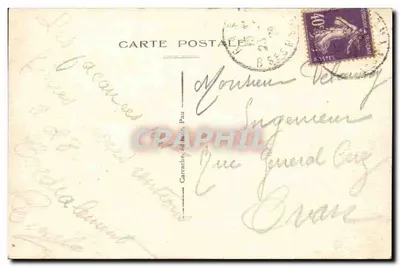 Gan — Ketting van de Pyreneeën, uitzicht vanaf het Riant-Cottage — C. - 10 — Achterkant