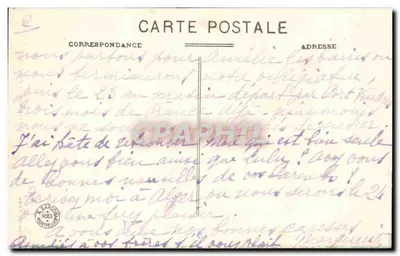 Montpellier — Katedra i Wydział Lekarski — Wydawca Vues de France, n°24 — Rewers
