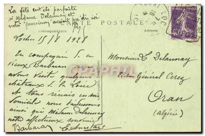 Loches — O Castelo Real (Mon. hist.) — A.P. — Verso