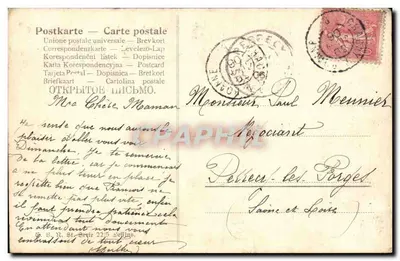 Niña sentada a la mesa — fotografía — 30 Guin, Sábado, 1906 — n° 1145 — Reverso