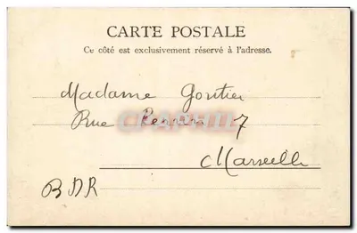 Porta de França — Tunísia — Foto Garrigues — 75 — Verso