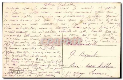 Tunis — Placówka Résidence — Wydawca nieznany — Rewers