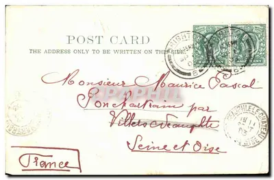 Palace Pier — Brighton, Inglaterra — Stangel & Co. Drachen, Berlin, n° 8999 — Verso