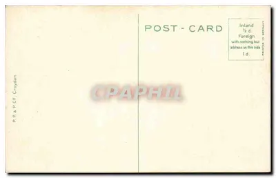 Nelsons Kolom en Trafalgarplein, Londen — P.P. & P.C.G. Croydon — Achterkant