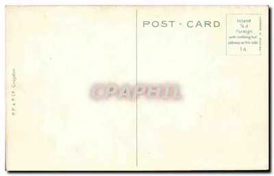 होम ऑफिस, लंदन — इमारत का दृश्य झील के साथ — प्रकाशक P.P. & P.C.9, क्रॉयडन — पीछे