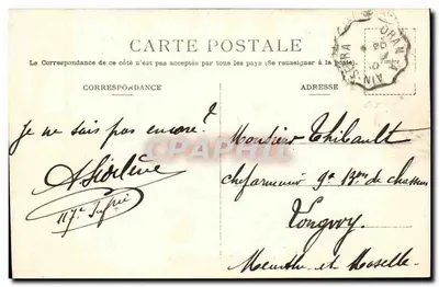 ORAN — Boulevard Séguin — J. Geiser, fot. Alger — Achterkant