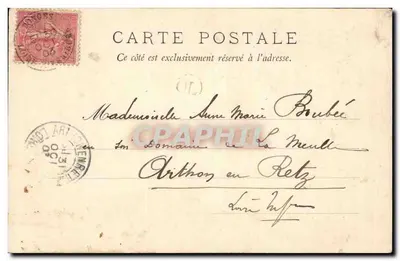 Mauresca — Argélia, Província de Orã — Fototipia Vasselier, Nantes — Verso
