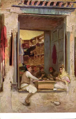 Cena de mercado — Maghreb — editor H. & Z. Dresde, n° R 124