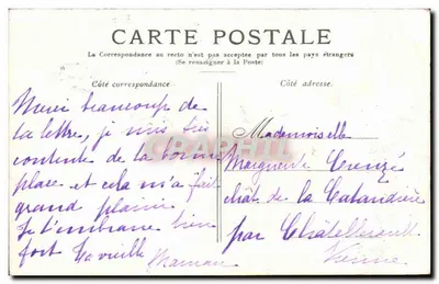 Paryż — Most Alexandre III — Wydawca Repérendu, numer seryjny nie widoczny — Rewers