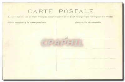 Inundación del Sena — Enero 1910 — París — La Estación Saint-Lazare — Reverso