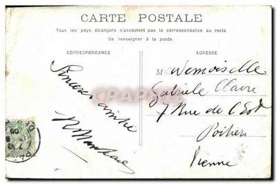 PARIS - O Mercado das Flores - A Conciergerie — Verso