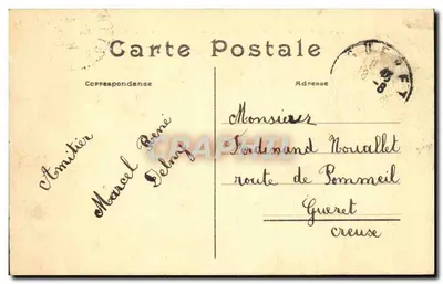Paris — A Rue Royale vista desde a Madeleine — P.A. n°554 — Verso