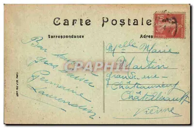 PARIS (VIIIe) — Küçük Saray — Lévy Frères & Cie, Paris — Arka yüz