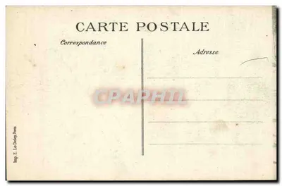 Effondrement d'une marquise — Paris — Éditeur Vincé, Paris — Verso