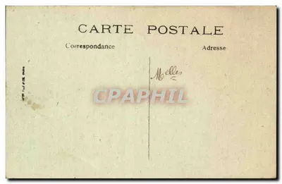 Poitiers — O Parque de Blossac — LL. — 74 — Verso