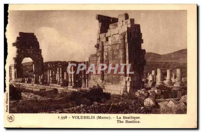 VOLUBILIS (Marrocos) — A Basílica — Foto Flaxin