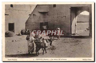ERFOUD (Marrocos) — O retorno da Fonte — Foto Plandrin, n°5