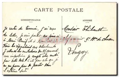 Casablanca — Uma rua — J. Geiser, Fot. - Alger — Verso
