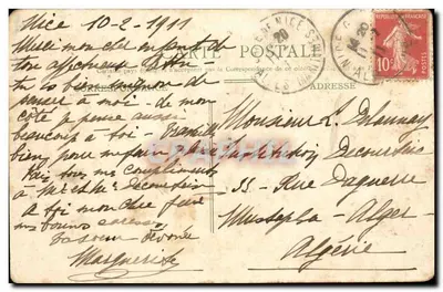 CANNES — Ogólny widok — Wydawnictwo Picard, Nice, nr 139 — Rewers