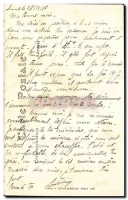 Reims — Bombardowanie Reims przez Niemców, 19 września 1914 — wydawca George, Reims, N° 102 — Rewers
