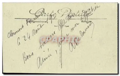La Bourboule — O Boulevard do Hotel de Ville — LL — Verso