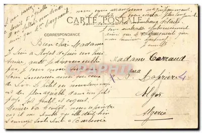 Royat — Grand Hôtel Richelieu — Sra. Lecollier, editora — Verso