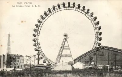 Paris — A Grande Roda C.L.C. — editor C.L.C., n° 690